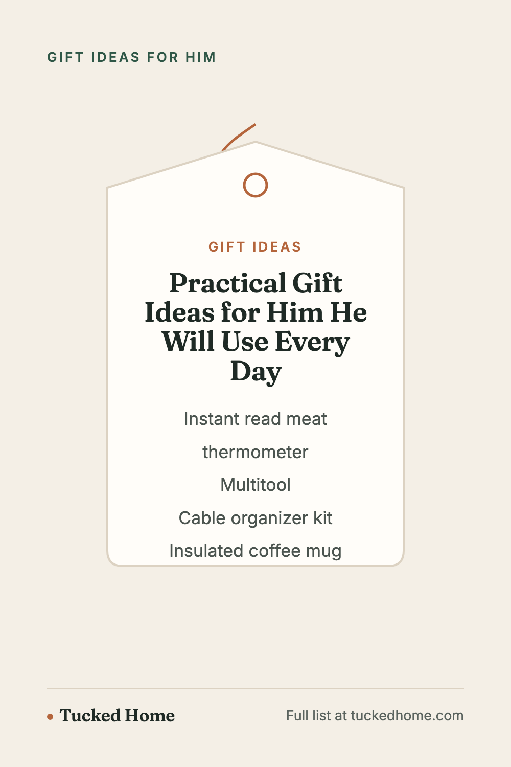 Practical Gift Ideas for Him for the Home and Kitchen
