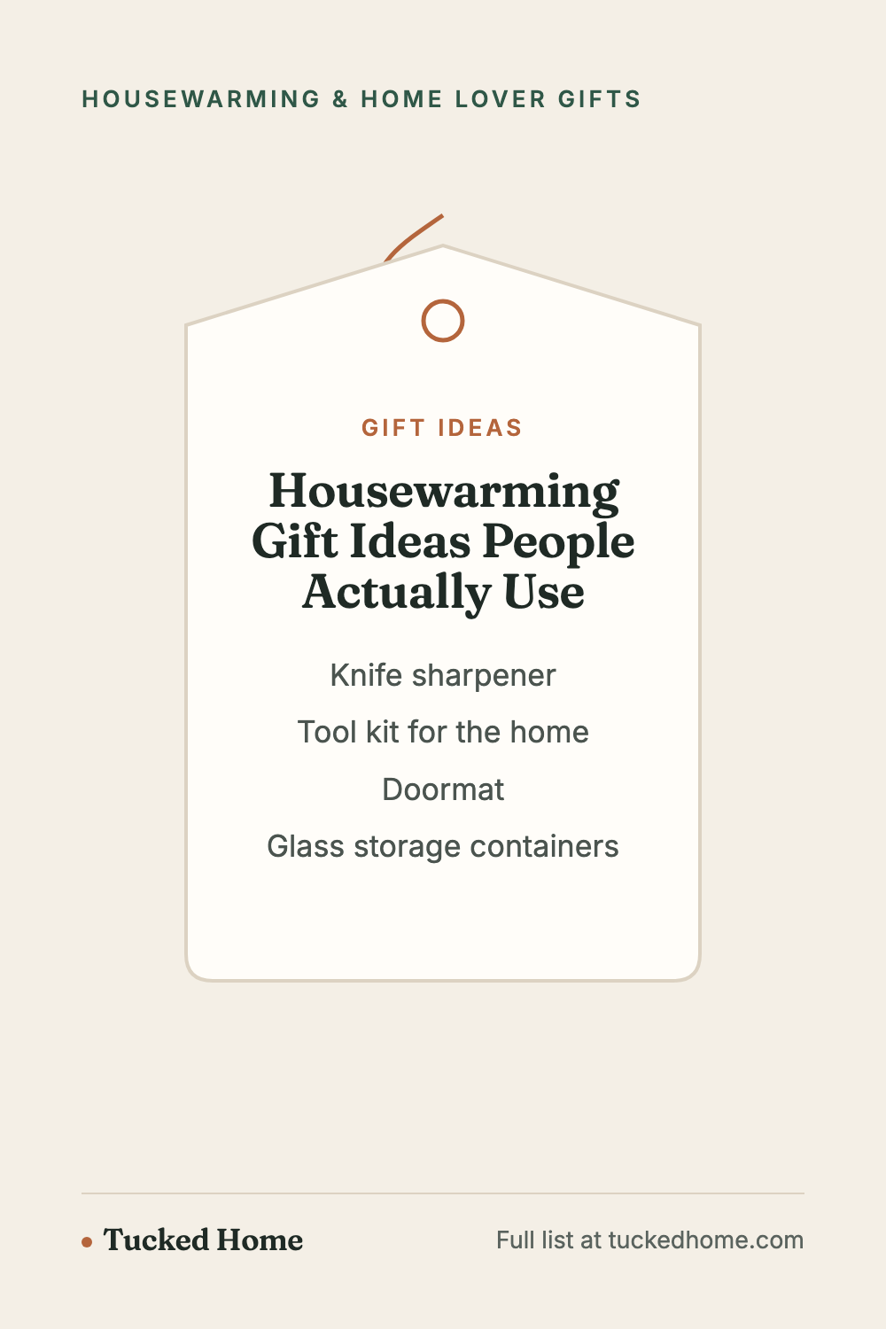 Housewarming Gift Ideas People Actually Use